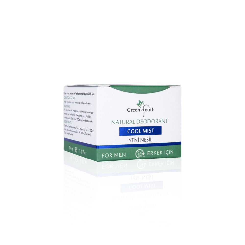 Doğal Deodorant – Cool Mist (Erkek)