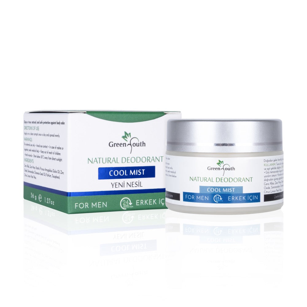 Doğal Deodorant – Cool Mist (Erkek)